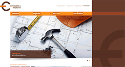 Desktop Screenshot of conceptosyespacios.com